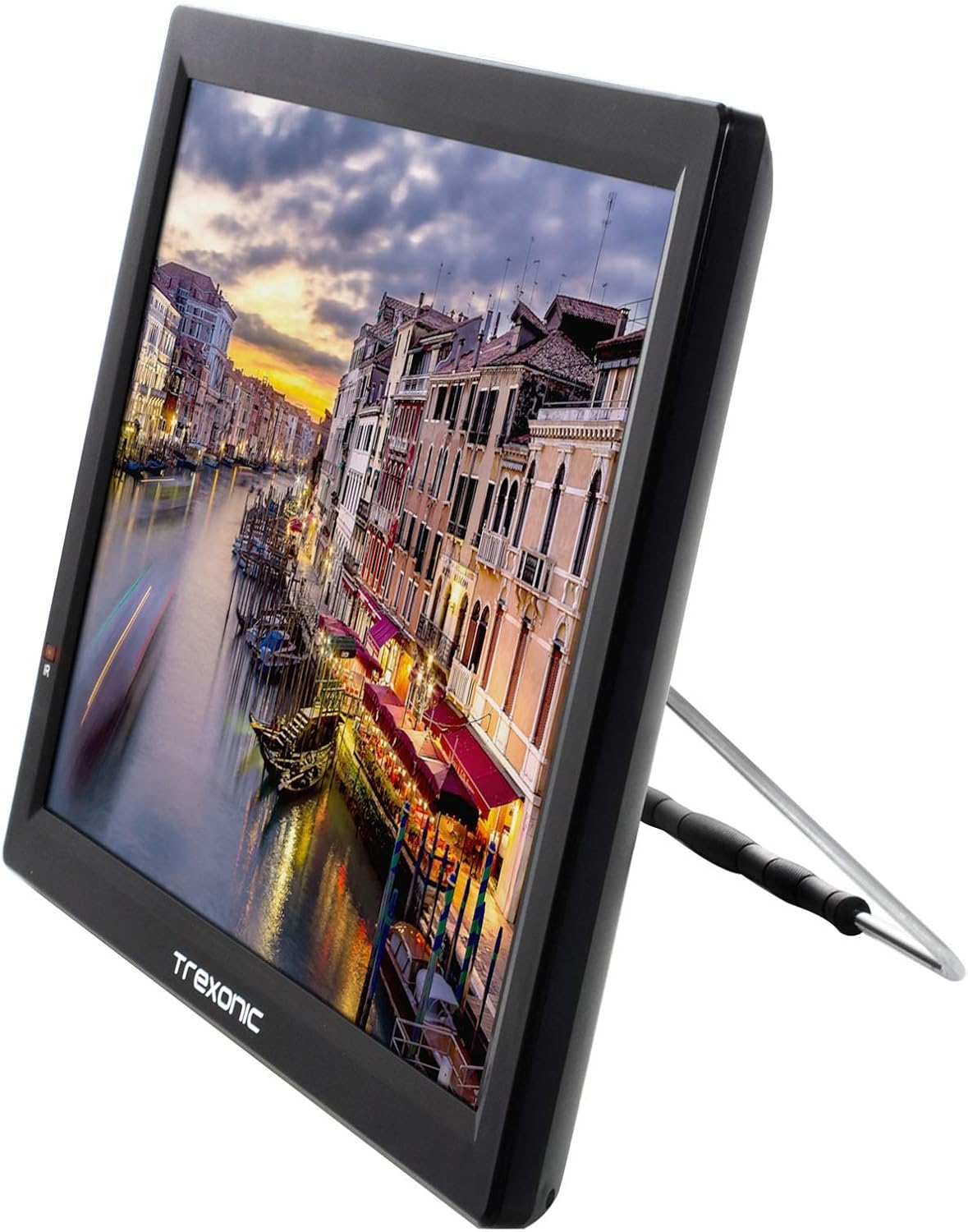 Trexonic Portable Rechargeable 14 Inch 720p LED TV with HDMI, SD/MMC, USB, VGA, AV in/Out and Built-in Digital Tuner