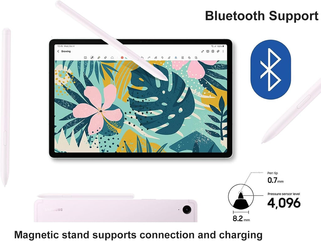 Samsung Galaxy Tab S9 FE Android Tablet (10.9' Touchscreen, 8GB RAM, 256GB Storage, 18-hr Long Battery Life, S Pen, 12MP Front Camera + 8MP Rear Camera, Lightweight Durable Design) SM-X610, Lavender