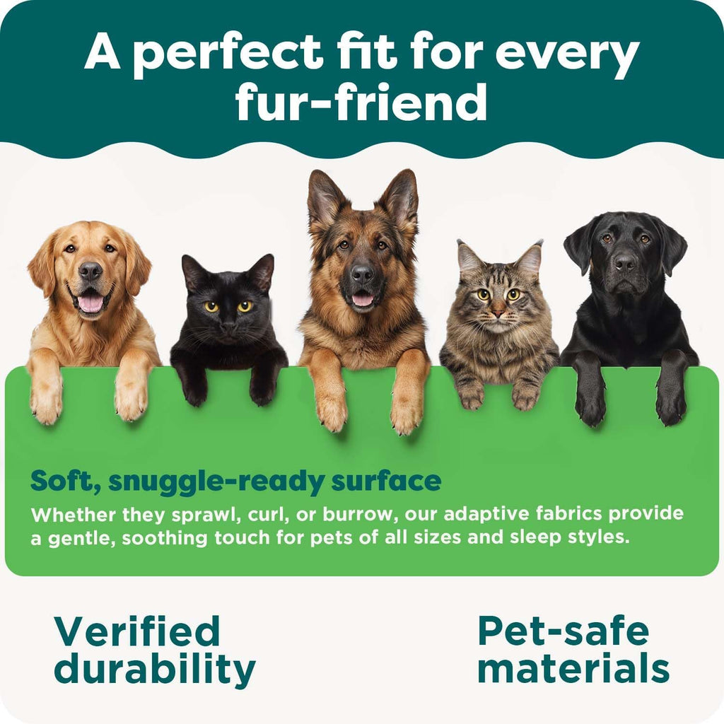 FurHaven Classic Sofa Orthopedic Dog Bed for Large Dogs, Egg Crate with a Solid Orthopedic Foam Base for Joint Support, Removable Washable Cover, Jumbo Plus XXL, Quilted Sofa, Silver Gray