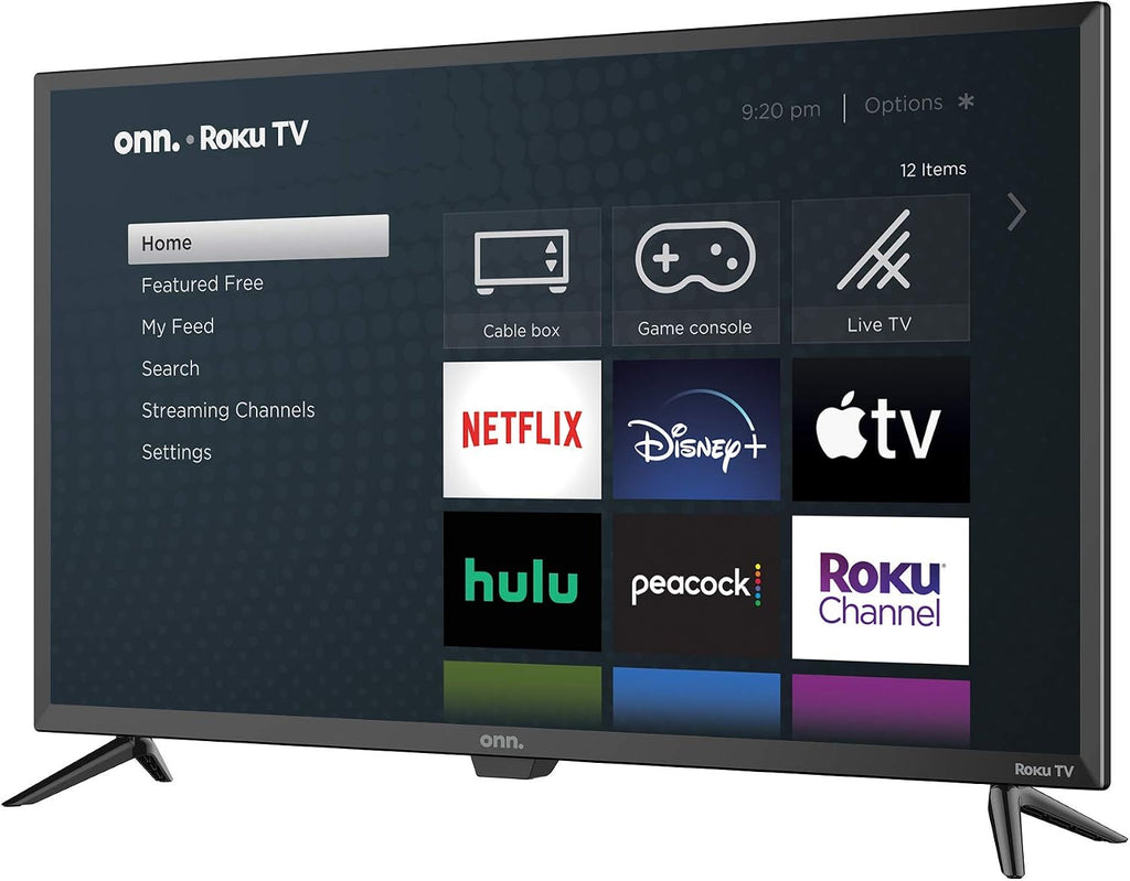 ONN 24-Inch Class HD (720P) LED Smart TV Compatible with Netflix, Disney+, YouTube, Apple TV and Google Assistant (100012590) (Renewed)