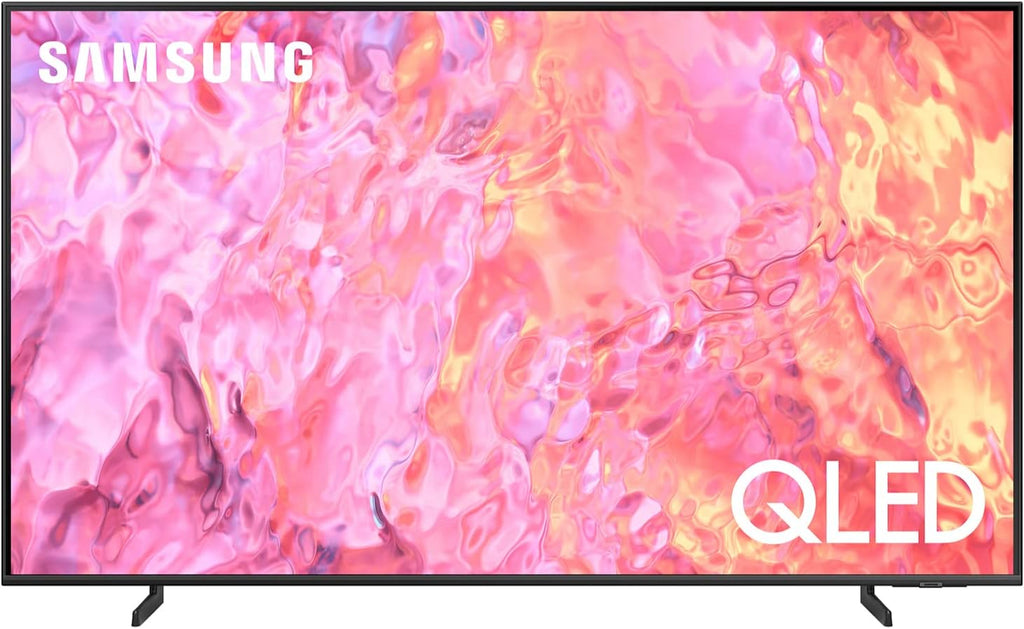 SAMSUNG 55-Inch Class QLED 4K Q60C Series Quantum HDR, Dual LED, Object Tracking Sound Lite, Q-Symphony, Motion Xcelerator, Gaming Hub, Smart TV with Alexa Built-in (QN55Q60C, 2023 Model)