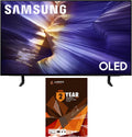 Samsung QN42S90FAEXZA 42 Inch 4K OLED Smart TV (2025) with Dolby Atmos and 2 Year Amber Protection Plan