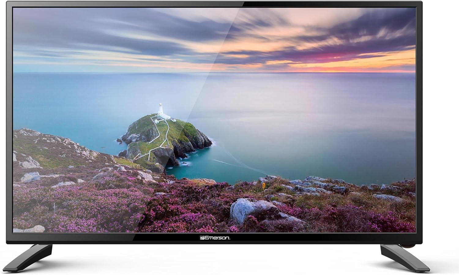 Emerson ESTD-2400 24' Class HD Smart TV with Built-in DVD Player | 720p LED Display, Wi-Fi Streaming, HDMI, USB & RCA Inputs | Space-Saving Design, Wall Mountable, Includes Remote Control
