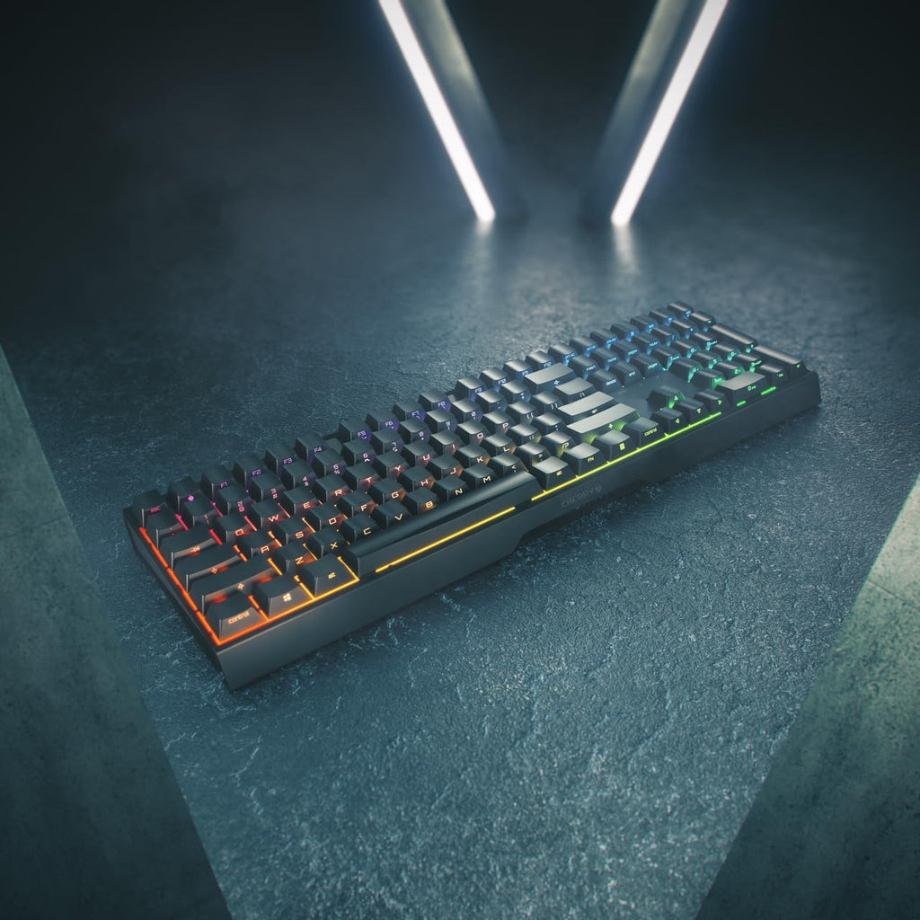 MX 3.0S Mechanical Wireless Gaming Keyboard | New MX2A Switches (Black, MX2A Blue)