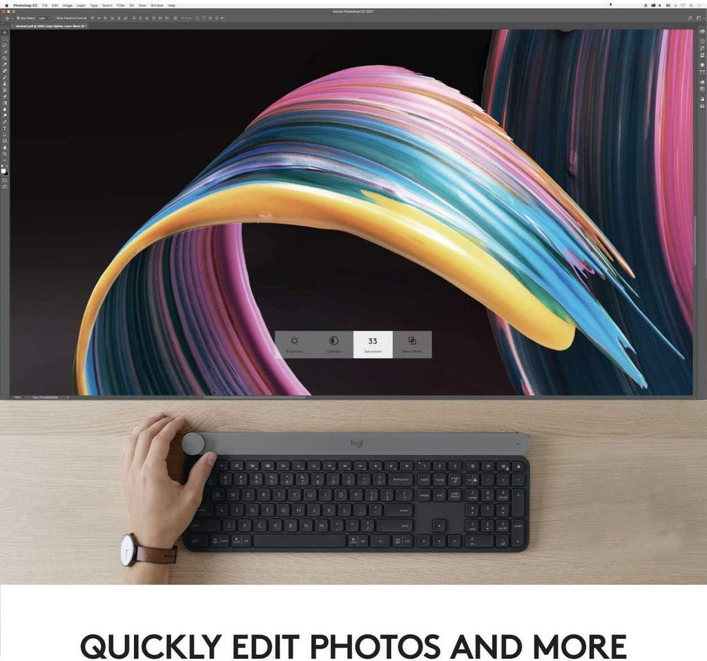 Logitech Craft Advanced Keyboard with Creative Input Dial