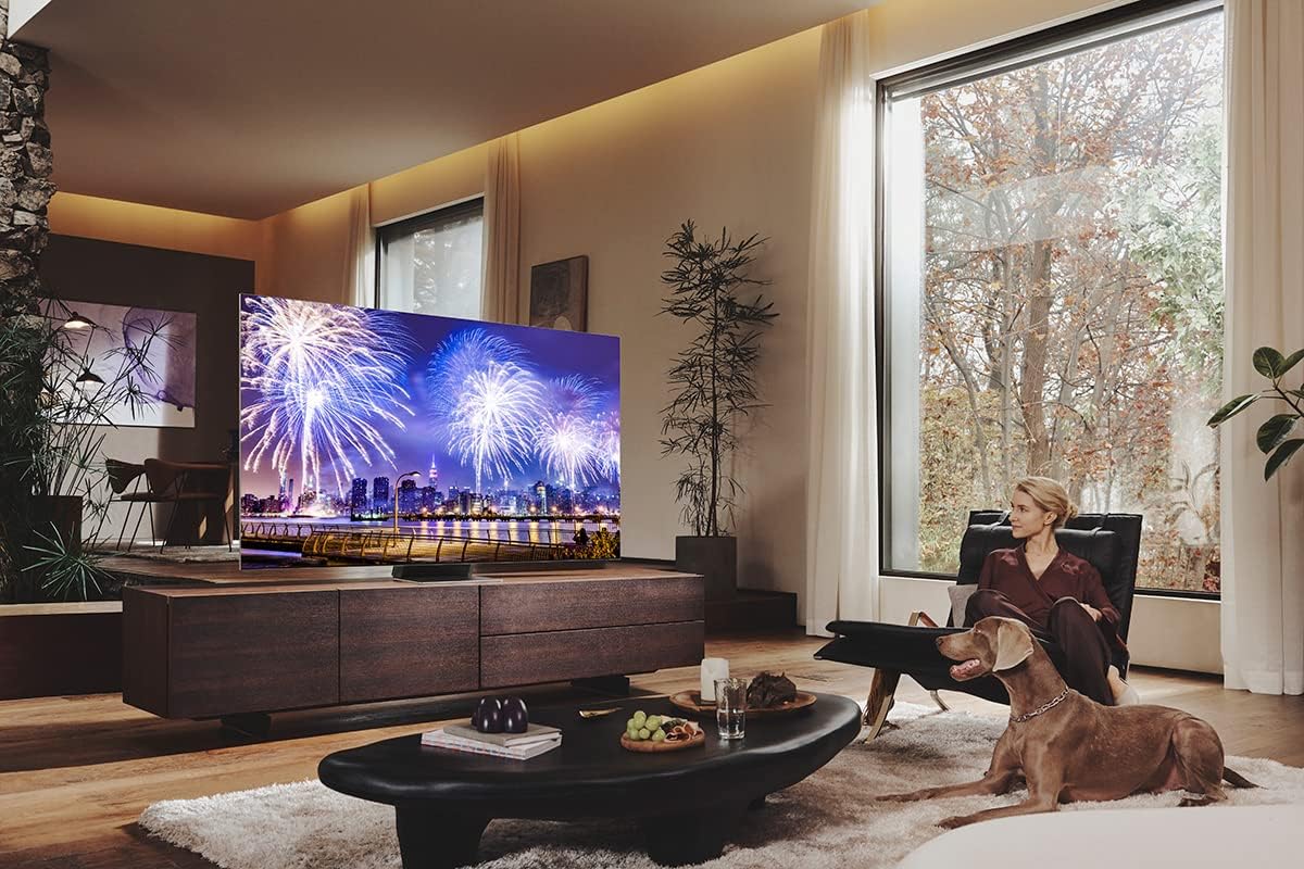 SAMSUNG 75-Inch Class Neo QLED 8K QN900B Series Mini LED Quantum HDR 64x, Infinity Screen, Dolby Atmos, Object Tracking Sound Pro, Smart TV, Bluetooth with Alexa Built-in (QN75QN900BFXZA, 2022 Model)
