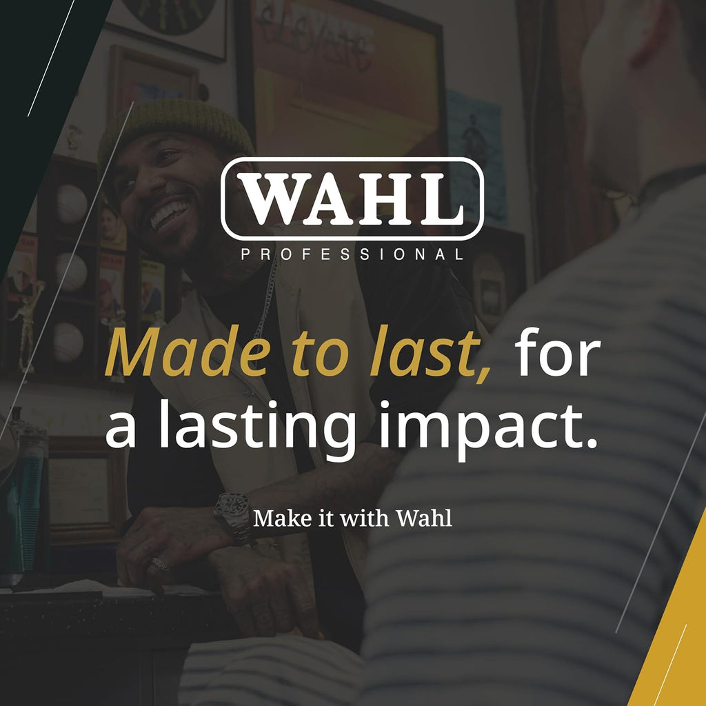 Wahl Professional Senior Clipper, V9000 Motor, Corded Heavy-Duty Design for Tapering, Fading, and Blending