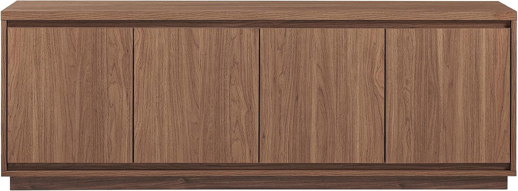 Henn&Hart Presque TV Stand, 68' Wide, Walnut