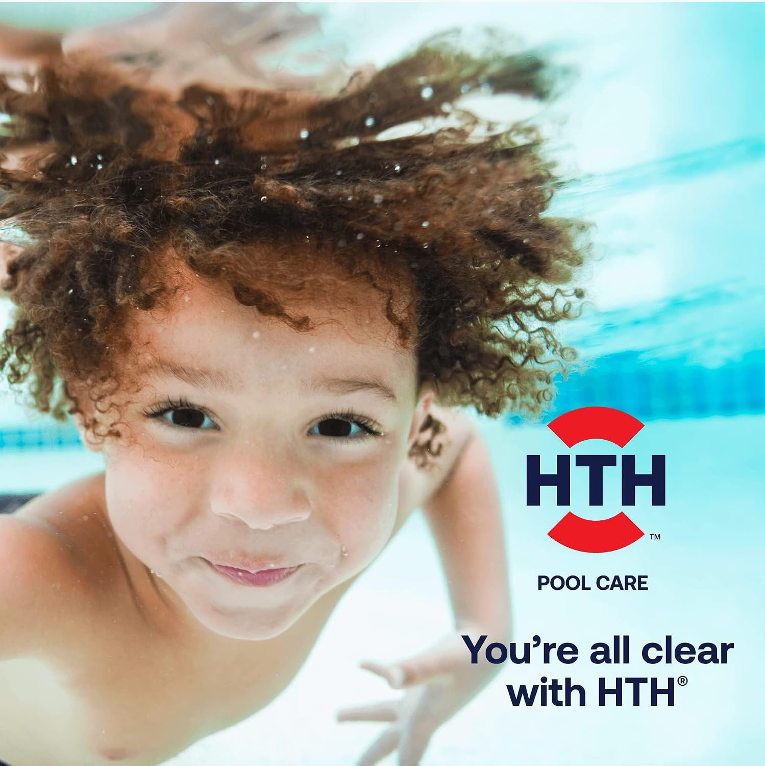 HTH 52047 Swimming Pool Care Salt Shock, Stabilized Chlorinator, 1 dose Treats 10000 gallons, 5x12oz Packets (Pack of 6)