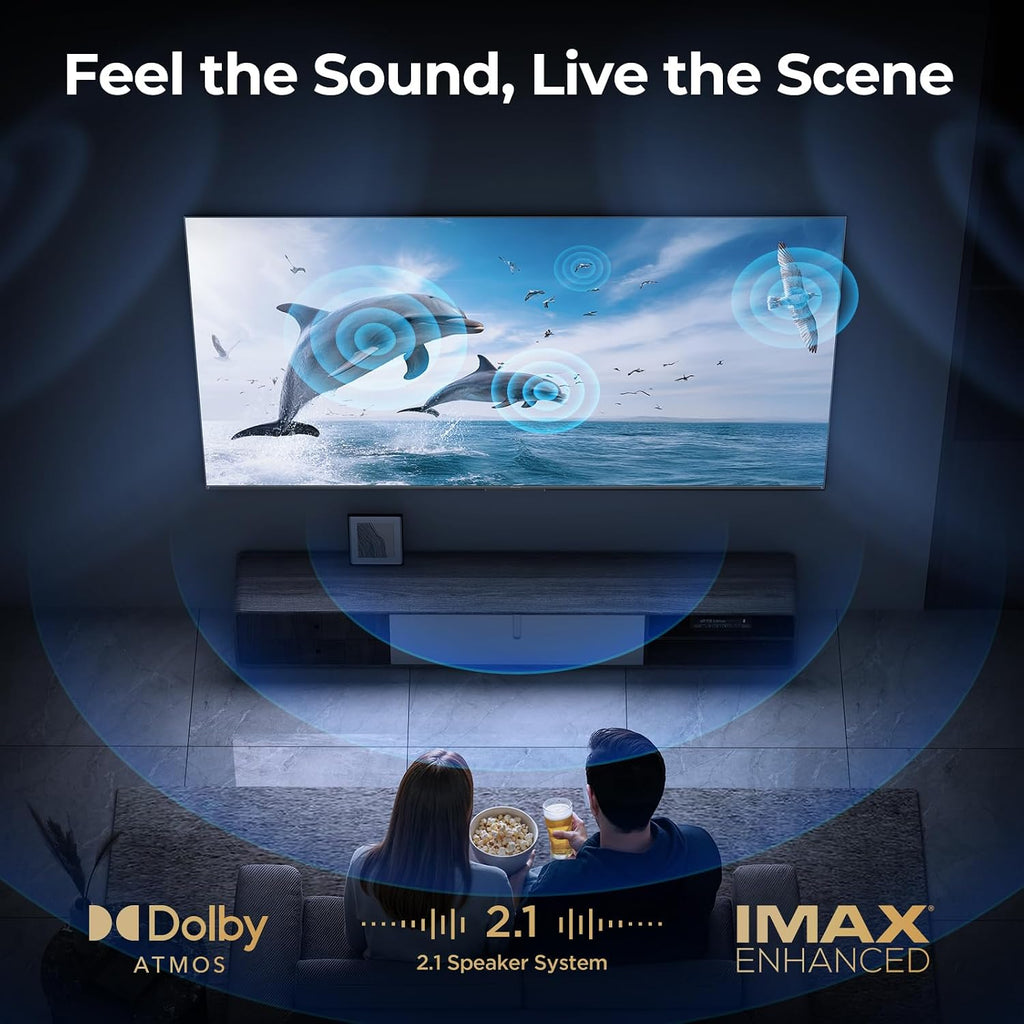 iFFALCON 55' 4K MiniLED Smart TV | PS5 & Xbox Ready, 4X HDMI 2.1 | Hotel, Home & Office Use | 144Hz VRR 240Hz, Dolby Vision Gaming, Dolby Atmos, IMAX Enhanced, Google TV, Alexa | 55U85
