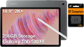 Samsung Galaxy Tab S10 FE Android Tablet (10.9' 2K+ Touchscreen, 8-Core, 8GB RAM, 256GB Storage (128GB+128GB SD Card)), S Pen, Long Battery Life, Dual Cameras, Lightweight, Gray, NA Version, SM-X520