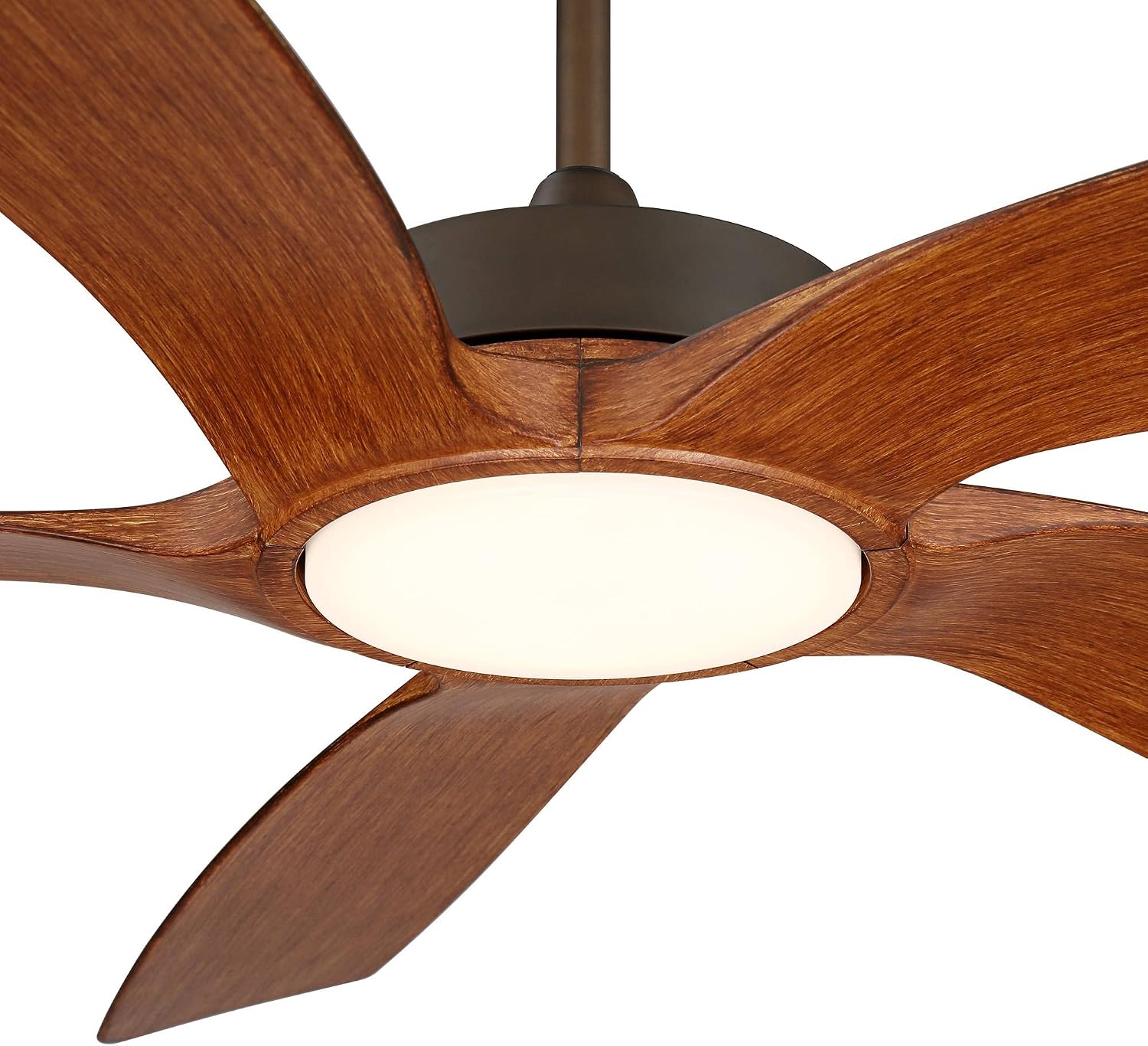 Casa Vieja 56' Mach 5 Modern Tropical Coastal Indoor Cottage Core Outdoor Ceiling Fan with LED Light Remote Control Oil-Rubbed Bronze Damp Rated Dimmable Patio Exterior House Includes 6' Downrod