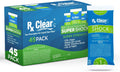 Rx Clear Super Shock for Swimming Pools | 68% Calcium Hypochlorite Shock | Chlorinator and Algaecide | Kill Pool Algae for a Crystal Clear Pool | One Pound Bags | 45 Pack