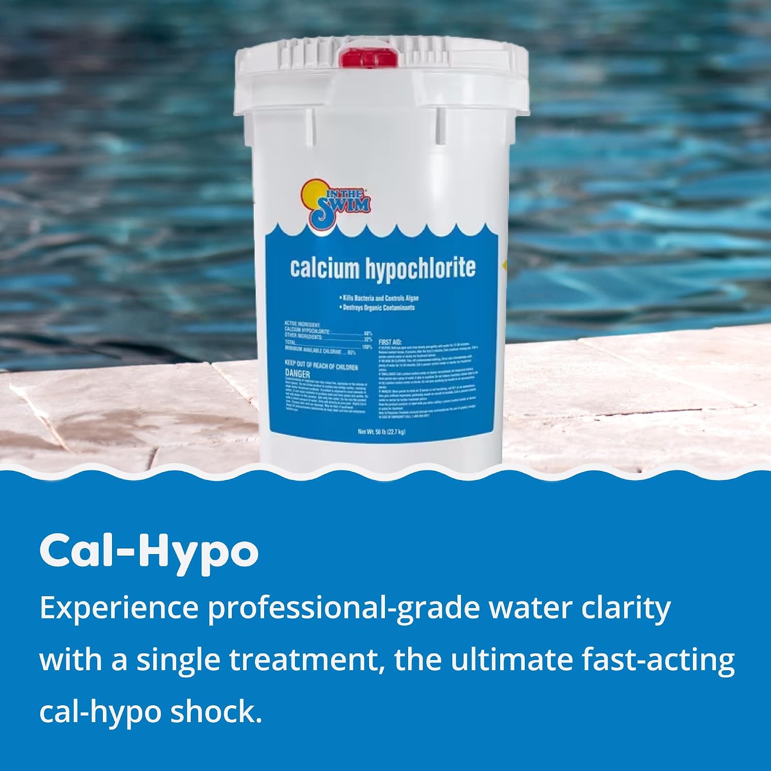 In The Swim Green Pool Rescue Kit - Removes Algae for Clear Water, Weekly Sparkle - Plus