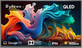 SYLVOX Outdoor TV, 43'' QLED Smart TV, IP55 Waterproof, Dolby Atmos HDR 10, Voice Remote,1000nits Weatherproof Television, Chromecast Built-in for Deck, Patio or Garden(Deck Pro QLED 3.0)