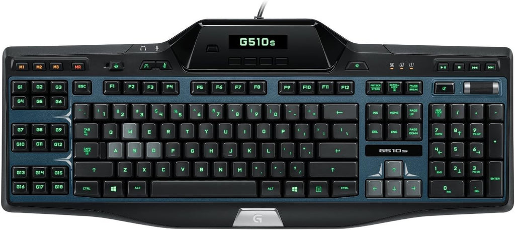 Logitech G510s Gaming Keyboard with Game Panel LCD Screen (Renewed)