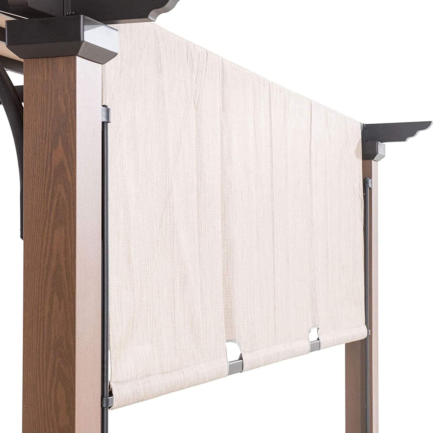 Ontheway Replacement Sling Canopy for for A+R Freestanding Pergola Sold at Lowe's,10x10ft #L-PG152PST-B (Size: 200' (L) x 103' (W)) Beige