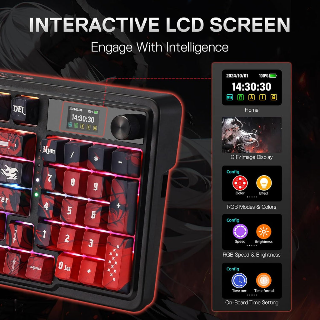 Redragon K719 Gaming Keyboard and M612 PRO Mouse