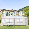 Outdoor Gazebo Canopy Wedding Party Tent Camping Shelter Commercial Instant Shelter Waterproof Tent with Removable Side Walls (Upgrade 10'x20' Four Sides)