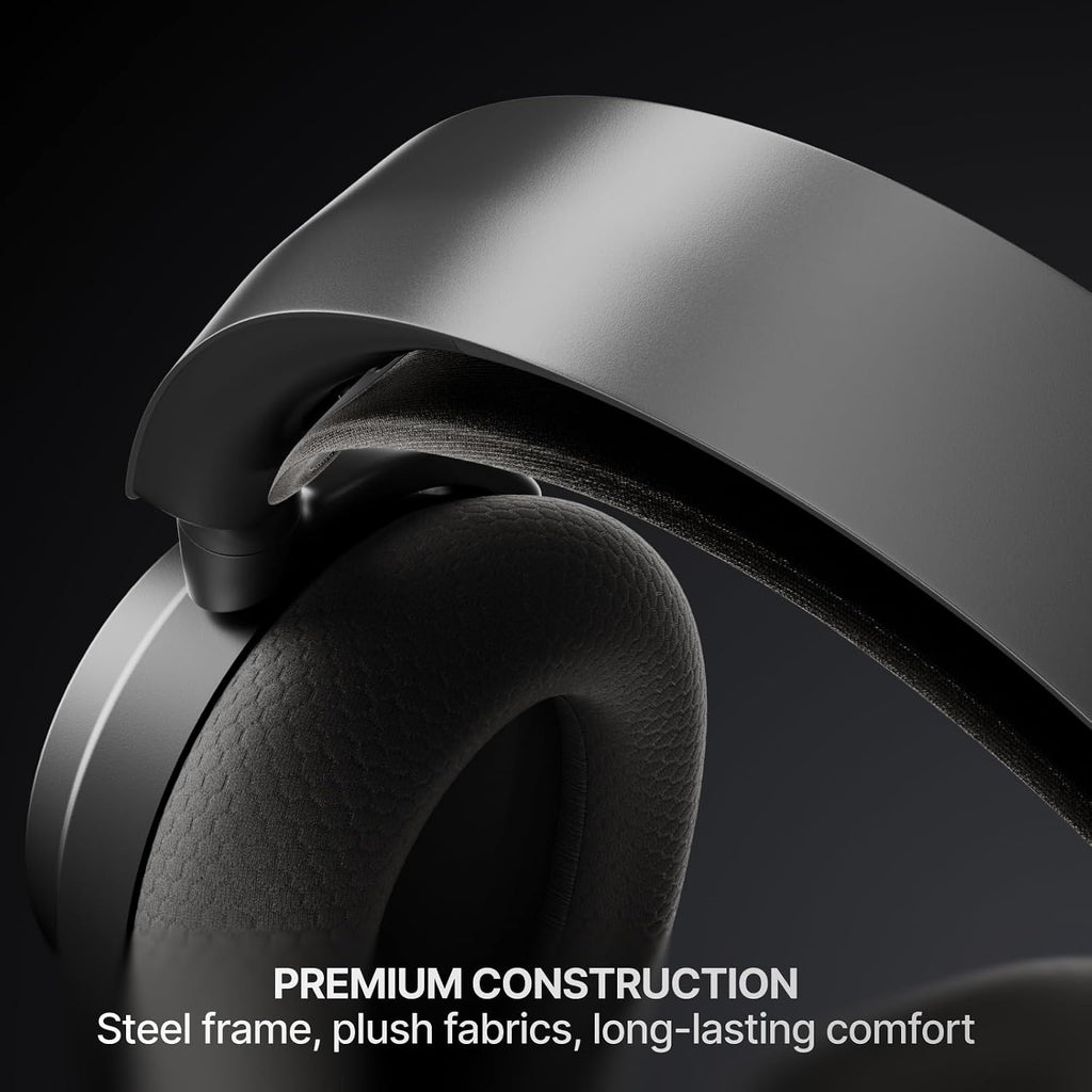 SteelSeries Arctis Nova 7P Wireless Gen 2 Gaming Headset - Real-Time App Control, 50+ HR Play, Neodymium Magnetic Drivers, Mix 2.4GHz/Bluetooth, PS5, PS4, PC, Switch 1/2, Mobile - Black