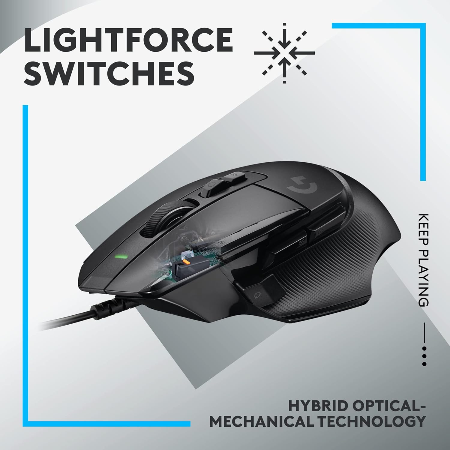 Logitech G502 X Wired Gaming Mouse + G335 Wired Gaming Headset - Black