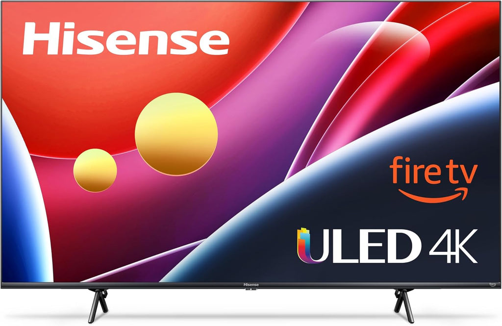 Hisense 50' Class U6HF Series (50U6HF, 2025) ULED 4K UHD Smart Fire TV, Voice Remote with Alexa, QLED, Full Array Local Dimming, Dolby Vision, HDR 10+, Quantum Dot for Enhanced Color, Game Mode Plus