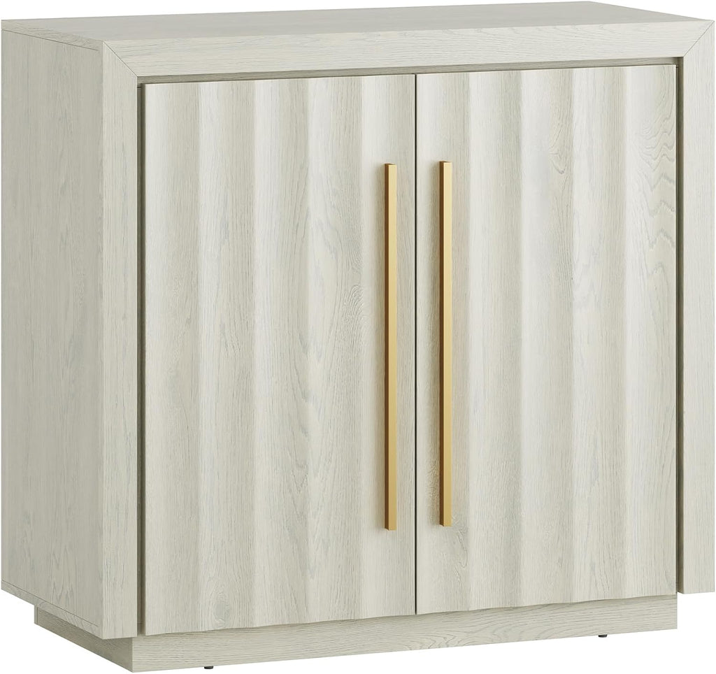 BELLEZE Modular Buffet Cabinet with Storage,Modern Sideboard with Compartments & Adjustable Shelves,Expandable Elegant Credenza Console Table for Dining Room Living Room