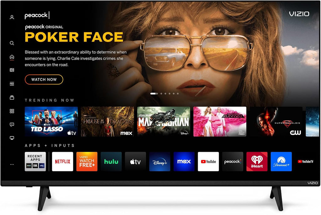 VIZIO 43-inch MQ6 Series 4K QLED HDR Smart TV w/Dolby Vision, WiFi 6E, Bluetooth Headphone Capable, AMD FreeSync & Alexa Compatibility, M43Q6M-K04, 2023 Model