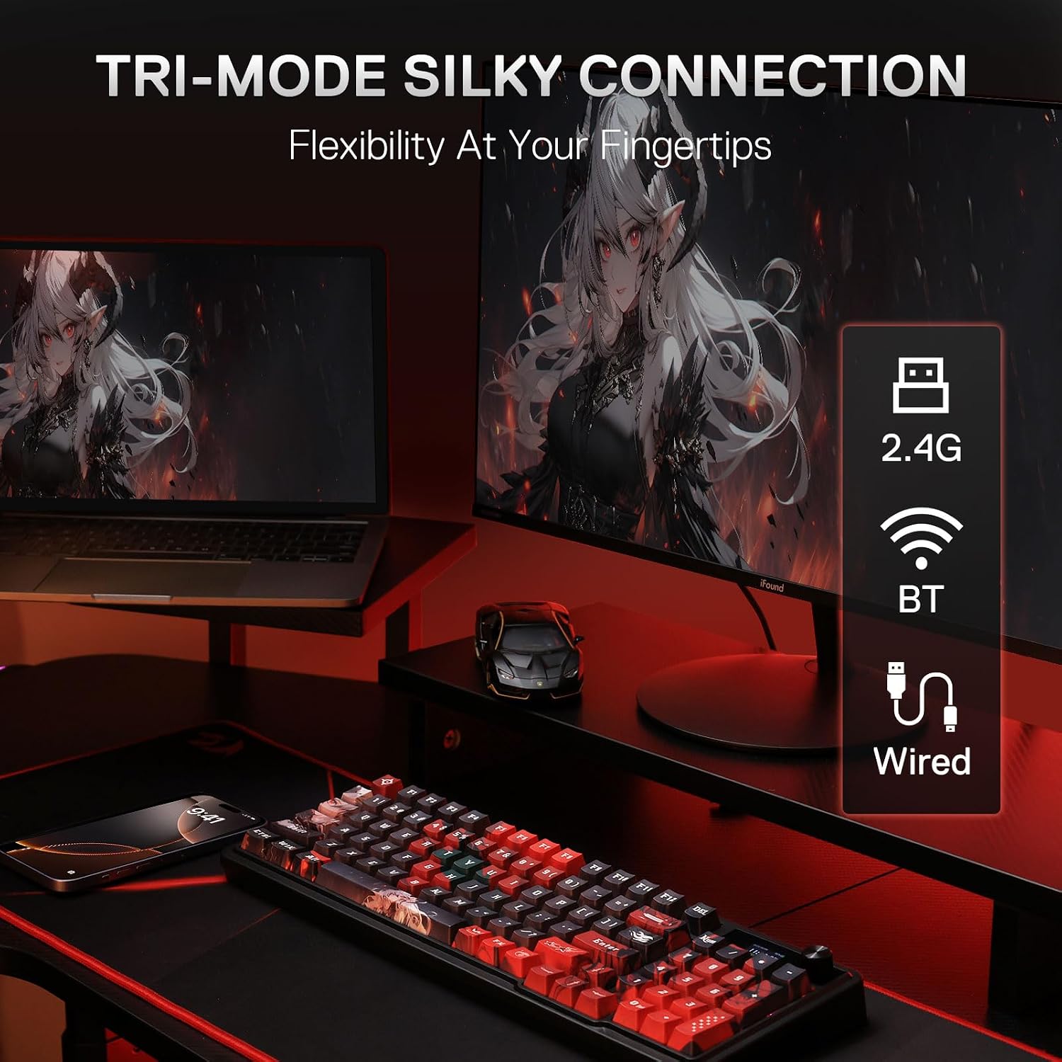 Redragon K719 Gaming Keyboard and M612 PRO Mouse