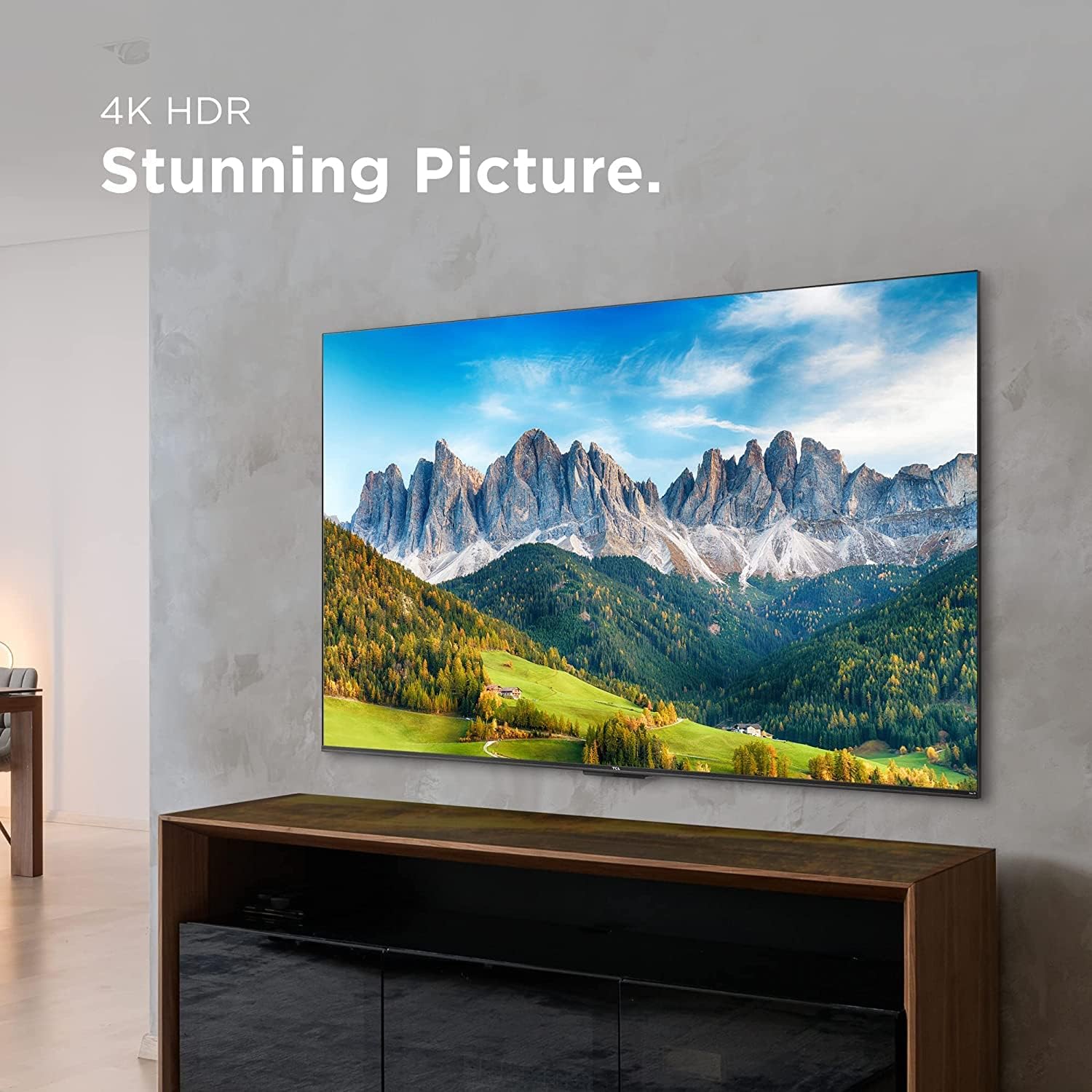 TCL 65' Class 4-Series 4K UHD HDR Smart Roku TV – 65S455