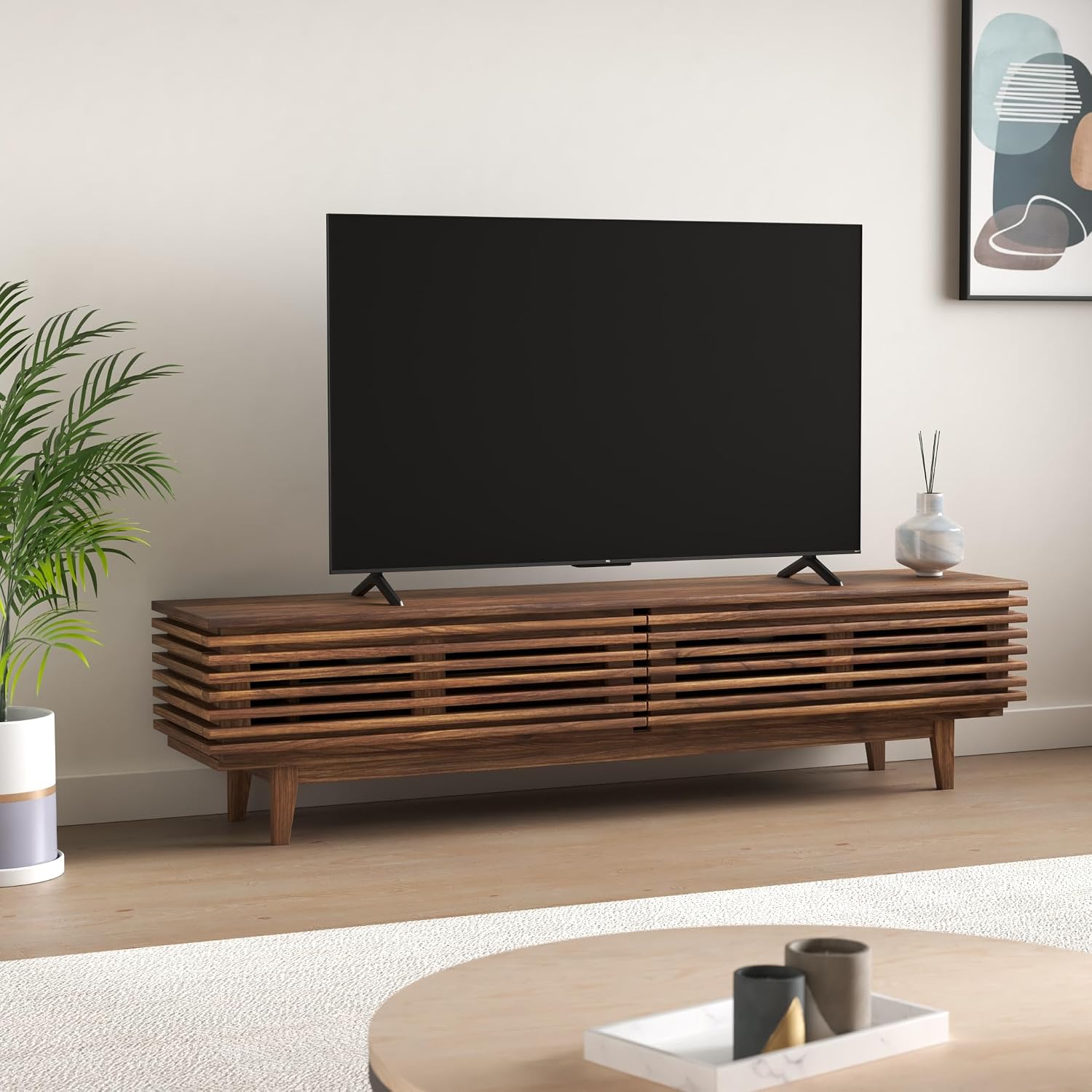 TCL 55' Class 4-Series 4K UHD HDR Smart Roku TV(Wi-Fi, RF, USB, Ethernet, HDMI) - 55S455