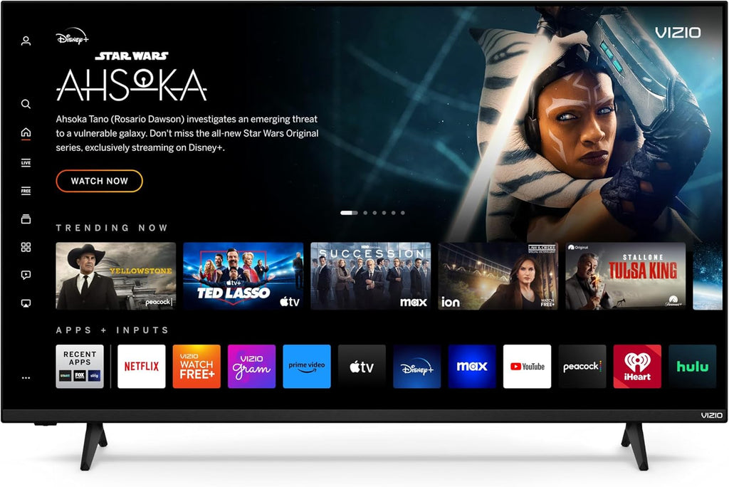 VIZIO 50-inch 4K UHD LED Smart TV w/Dolby Vision HDR, WiFi 6, Bluetooth Headphone Capable, Apple AirPlay, Google Cast Built-in (V4K50C-08, New)