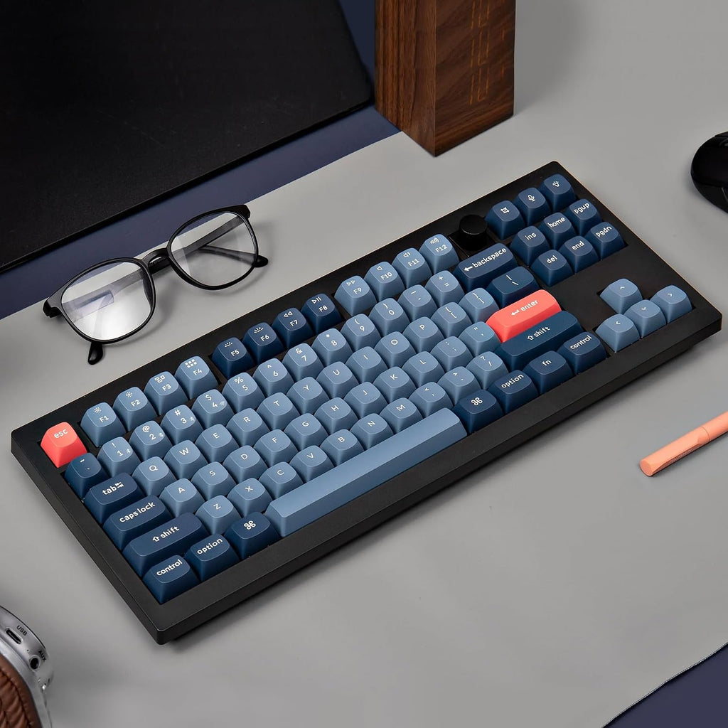 Keychron V3 Max TKL Wireless Mechanical Keyboard, QMK/VIA RGB Bluetooth/2.4 GHz/Wired, 87 Keys Hot-Swappable with Gateron Banana Switch, Compatible with Mac Windows Linux