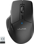 JLab JBuds Wireless Mouse, Connect Via Bluetooth or USB Wireless Dongle, Multi-Device Toggle, Up to Three Devices, Custom User Profiles, Adjustable Tracking, Full-Size, Rechargeable, (12 Pack)