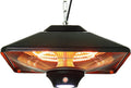 Westinghouse Outdoor Ceiling Patio Heater, Water Resistant, Adjustable Heat Output Up to 1500W, Auto Shut Off Overheat Protection, Hanging Infrared Heater for Patio Cover, Gazebo, Pergola, & More