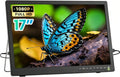 NORTHING 1080P 12 Volt Portable TV with Antenna/USB/HDMI/AV, for Camping Home Kitchen Power Outage, Sleep Timer (Inches, 17)