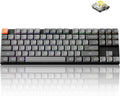 Keychron K1 Max Ultra-Slim Wireless Mechanical Keyboard, 80% TKL Layout Bluetooth/2.4 GHz/Wired Keyboard with Low-Profile Gateron Banana Switch, Hot-Swappable, RGB Backlit QMK for Mac Windows Linux