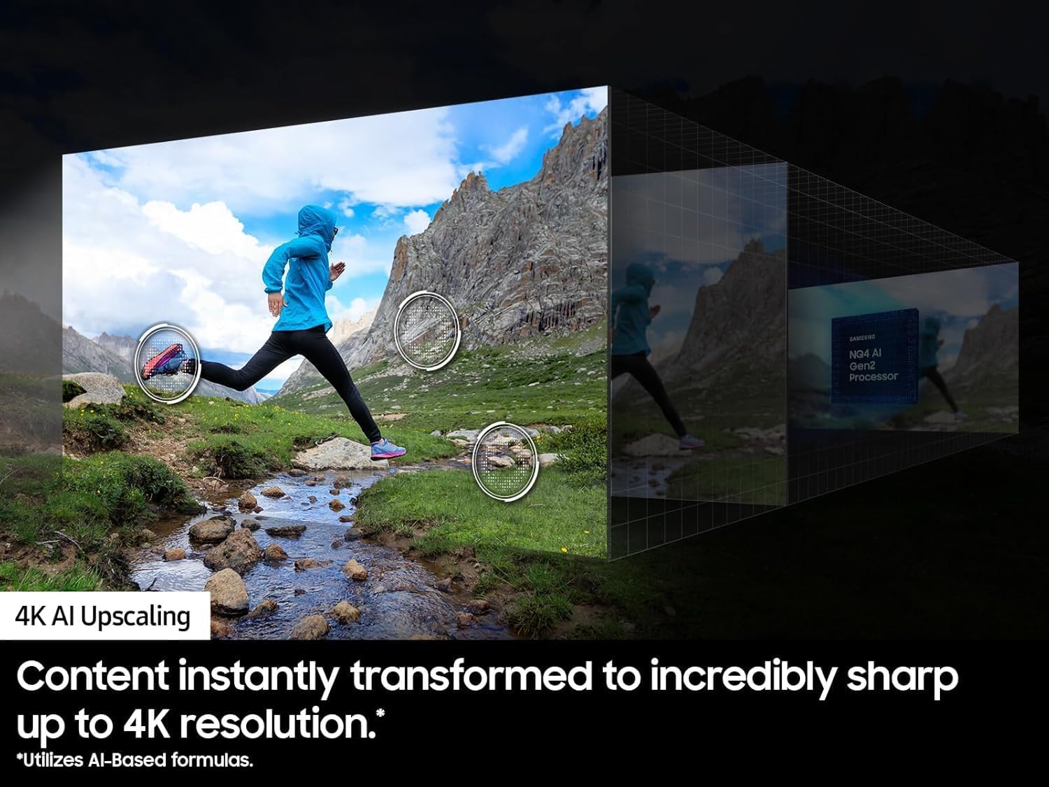 Samsung 55-Inch OLED S90D 4K UHD Smart TV Bundle with Quantum HDR+, 144Hz Gaming, Dolby Atmos, Alexa Built-in, Includes 3-Year Warranty with HDMI Cable & Streaming Apps
