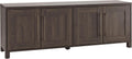 Henn&Hart Rectangular TV Stand for TV's up to 80' in Alder Brown, TV Stands for the Living Room