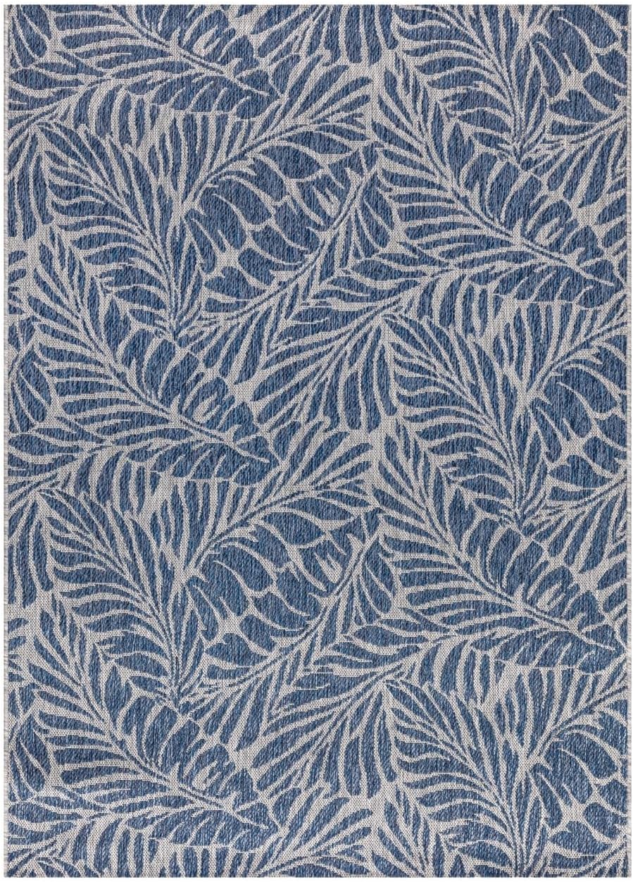Keen Home Design Terrace Outdoor Area Rug - 6x9 Washable Indoor/Outdoor Rug for Patio, Kitchen, Balcony, Beach, Garden, Deck and Porch, Size: 6'x8'10'