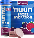 Nuun, Electrolyte Drink Tabs Tri Berry, 8 Count, 1.9 Ounce (Pack of 6)