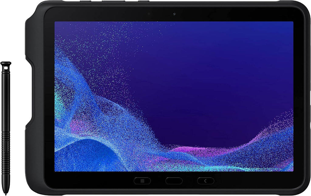 Samsung Galaxy Tab Active4 Pro 10.1' 64GB Wi-Fi Android Work Tablet, LTE Unlocked, 4GB RAM, Rugged Design, Sensitive Touchscreen, Long-Battery Life-for Workers, SM-T630NZKAN20, Black