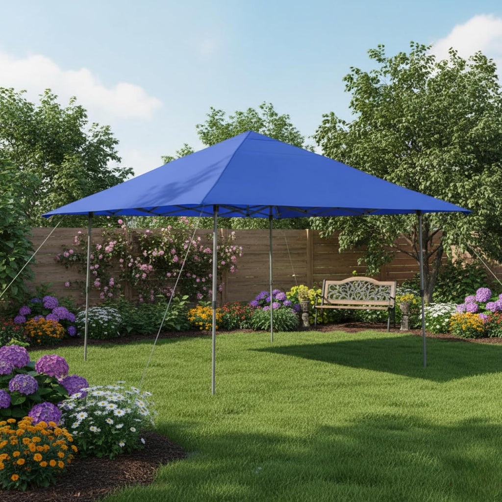 Garden Winds Reinforced RipLock 350 Replacement Canopy Top Cover Compatible with Core 13' x 13' Center Push Up Pop Up Canopy Models 1654628, 40325, 40155 - True Navy