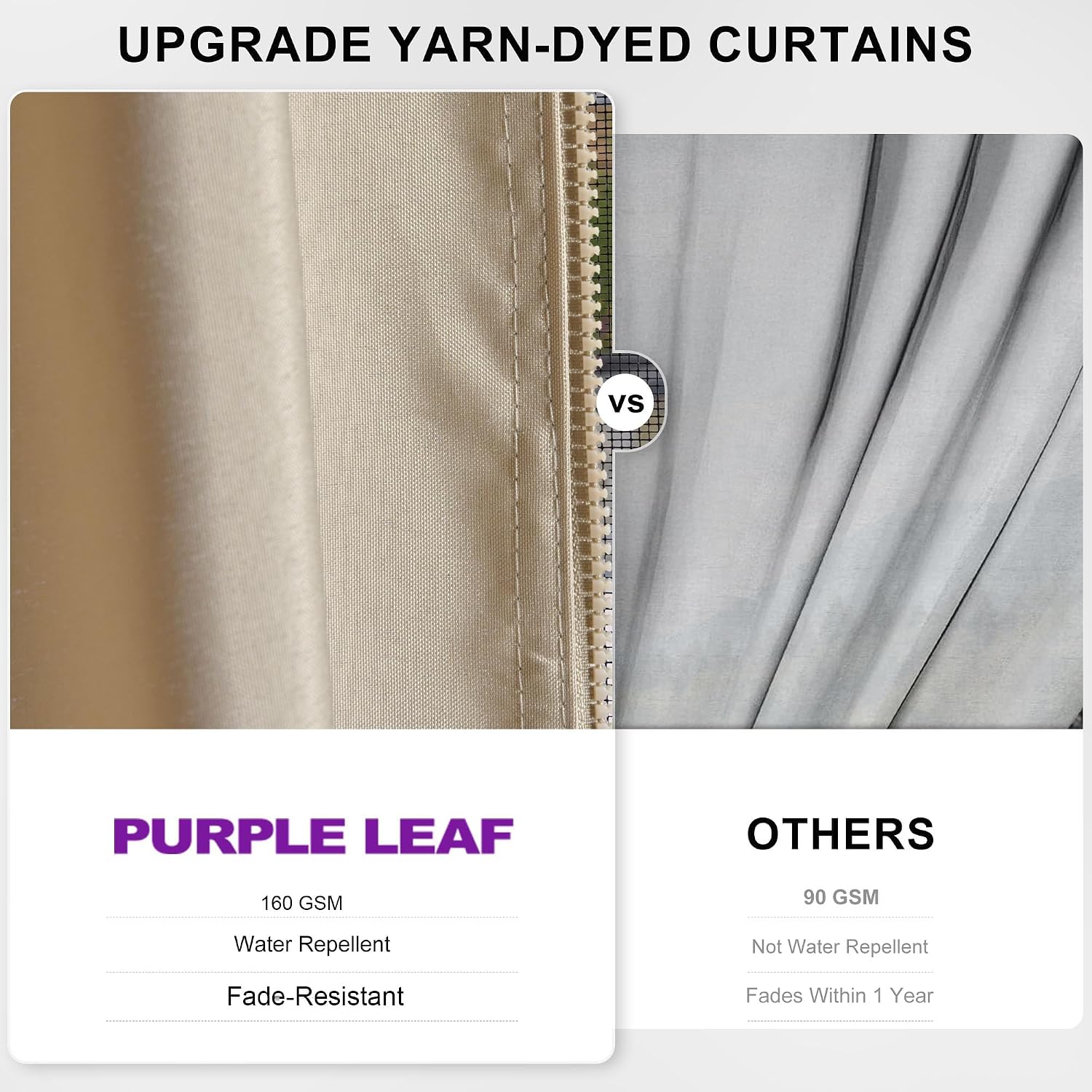 PURPLE LEAF 10' X 10' Hardtop Gazebo Outdoor Gazebos Metal Frame Galvanized Steel Double Roof with Curtains and Nettings for Patio Desk Backyard Bronze