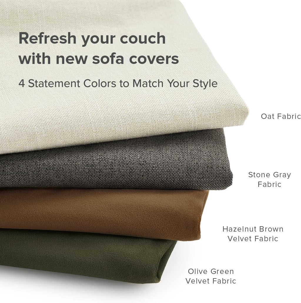 mopio Oversized Modular Sectional Sofa with Fully Removable Covers and Storage, Convertible U, L-Shaped and Sleeper Sectional, Modern Couches with Ottoman Chaise (Oat Fabric, 3 Seater)