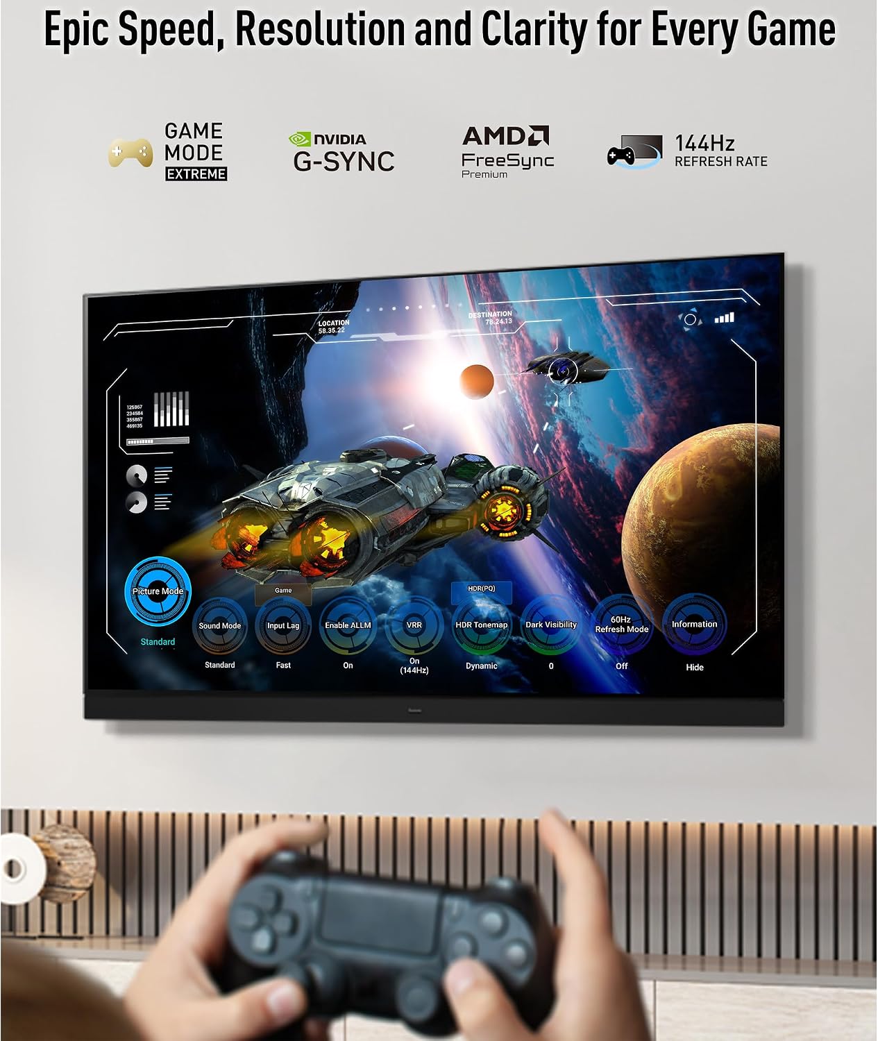 Panasonic Z8 Series (2025) 77-inch OLED 4K Ultra HD Smart Fire TV, Dolby Vision IQ, HDR10+ Adaptive, 144Hz Refresh Rate, Hands-Free Alexa 77Z8BAP