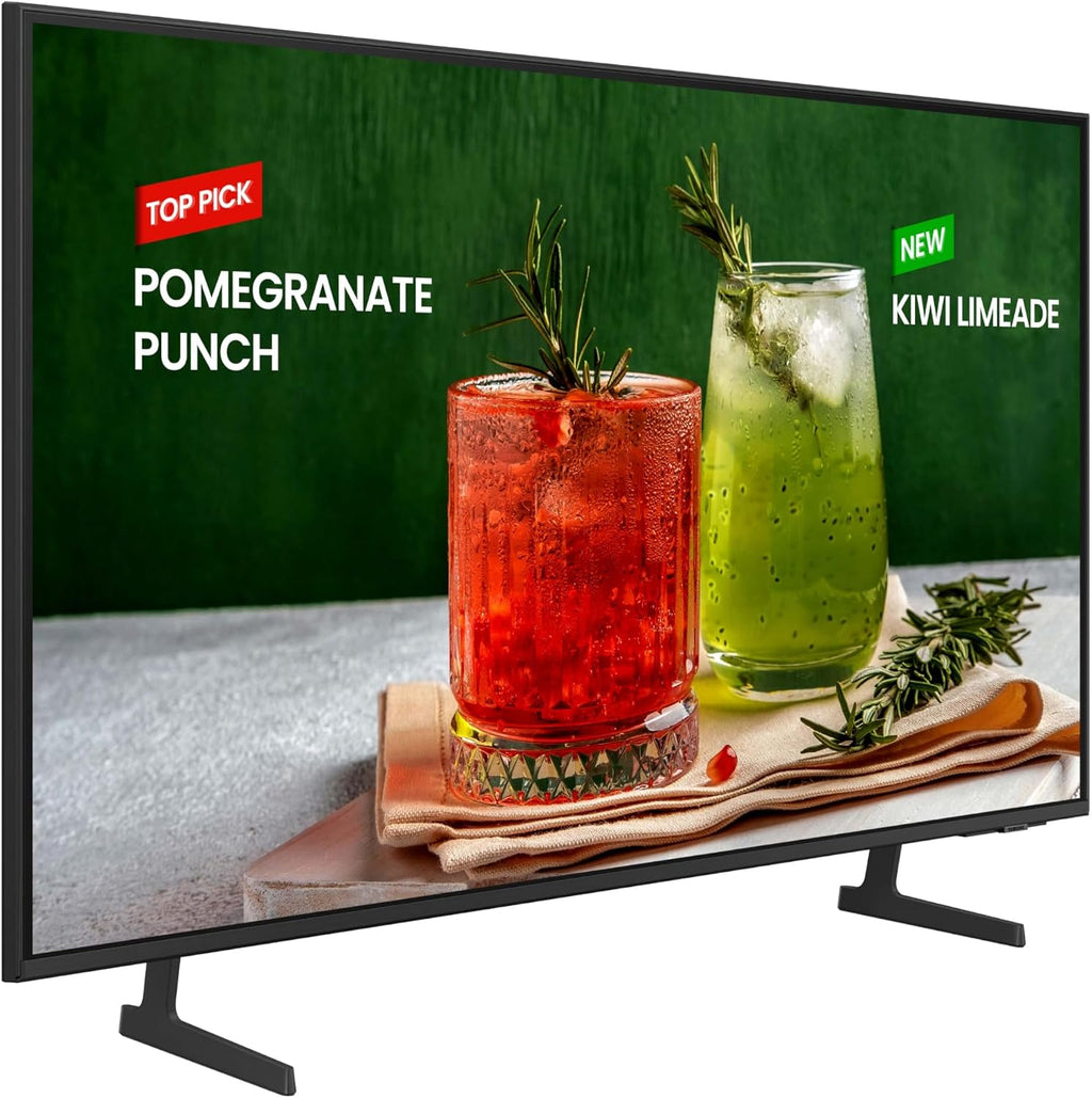 Samsung 43-Inch Class Crystal UHD 4K Bed-H Series HDR Business Pro TV w/ 3-Sided Bezel-Less Slim Design, Use for Digital Signage Displays, Commercial TV, Alexa Built-in, LH43BEDHLGFXGO