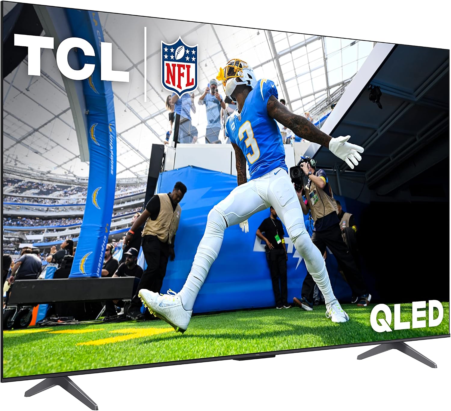 TCL 75-Inch Q6 QLED 4K Smart TV with Google TV (75Q650G, 2023 Model) Dolby Vision, Dolby Atmos, HDR Pro+, Game Accelerator Enhanced Gaming, Voice Remote, Works with Alexa, Streaming UHD Television