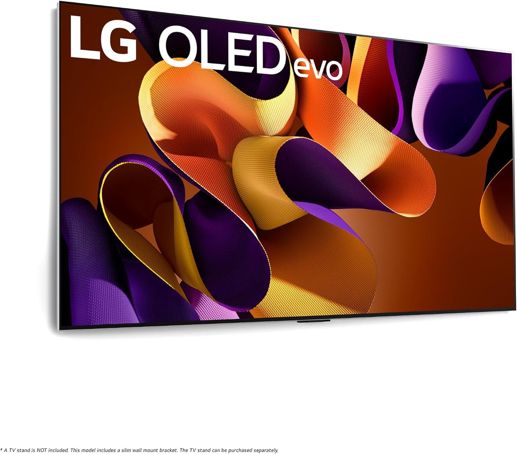 LG 77-Inch Class OLED evo G4 Series Smart TV 4K Processor Flat Screen with Magic Remote AI-Powered with Alexa Built-in (OLED77G4WUA, 2024)