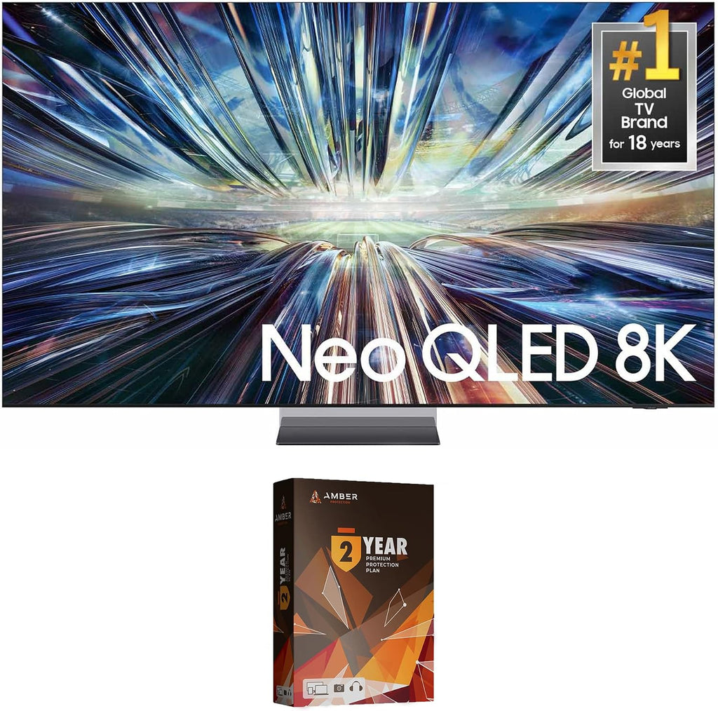 Samsung QN85QN900DFXZA 85 Inch Class QN900D Neo QLED 8K Smart TV with 2 Year Amber Protection Plan (2024)